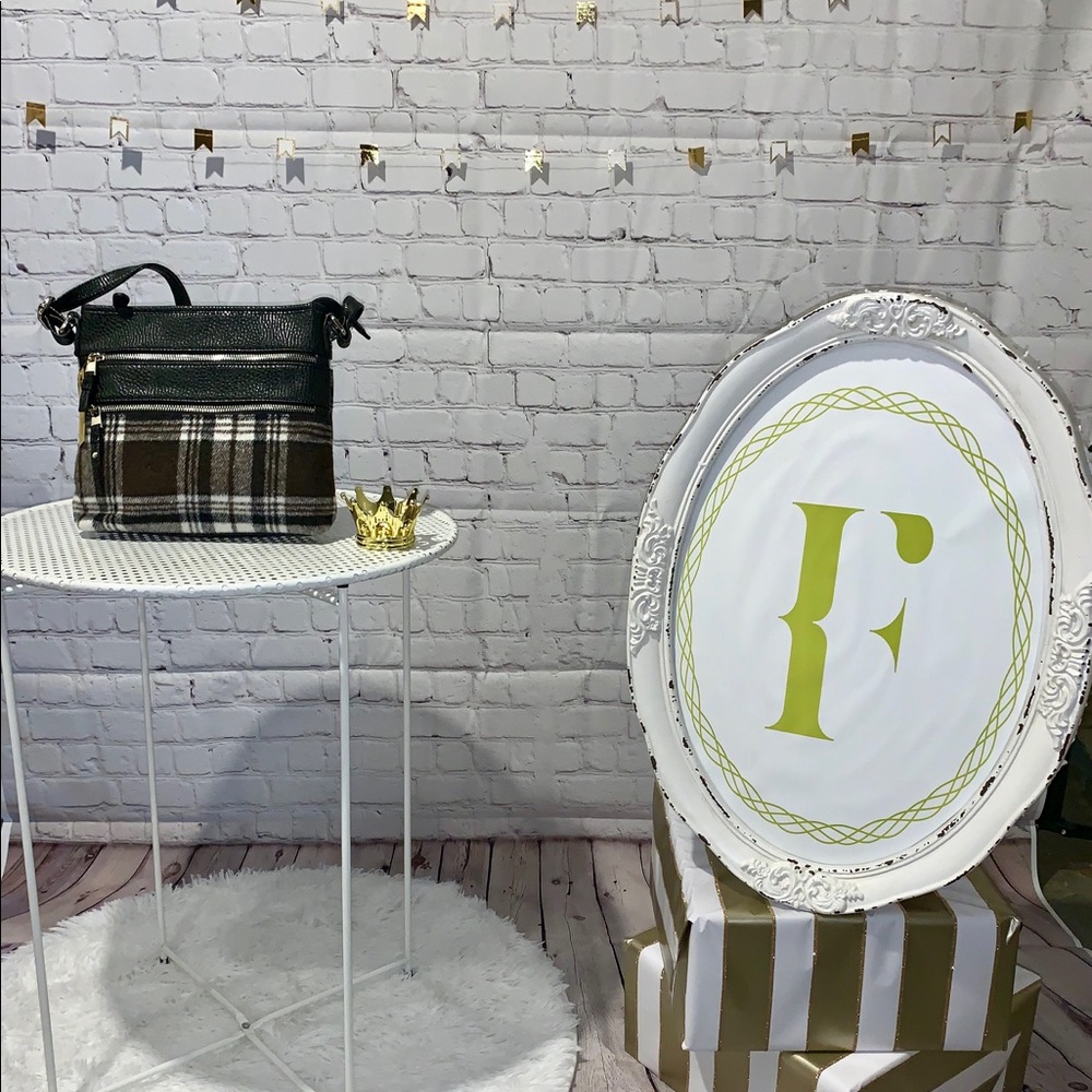 Not Basic Plaid Satchel